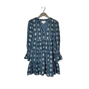 Tuckernuck Pomander Place Blue Ikat Kenzo Dress